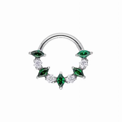 Victoria - Emerald + White