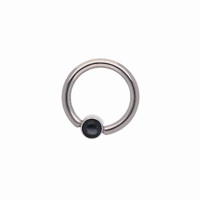 Titanium Captive Disc Cabochon