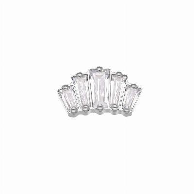 Prong Baguette CZ